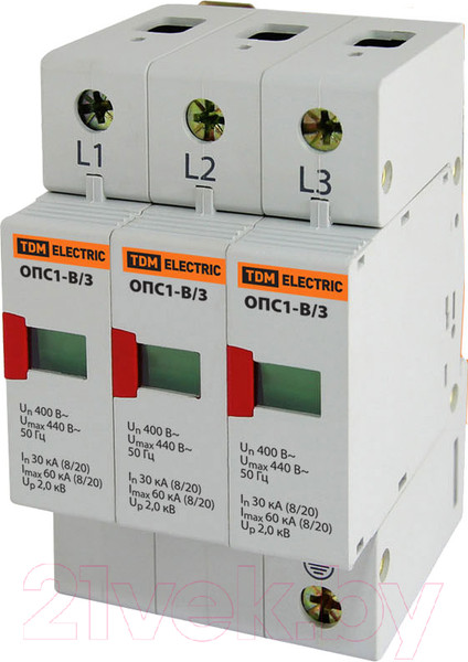 Изображение товара Ограничитель перенапряжения TDM SQ0201-0003