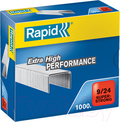 Изображение товара Скобы канцелярские Rapid Super Strong 9/24 / 24871800