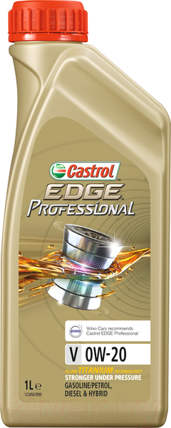 Изображение товара Моторное масло Castrol Edge Professional V 0W20 Volvo / 156E6A (1л)