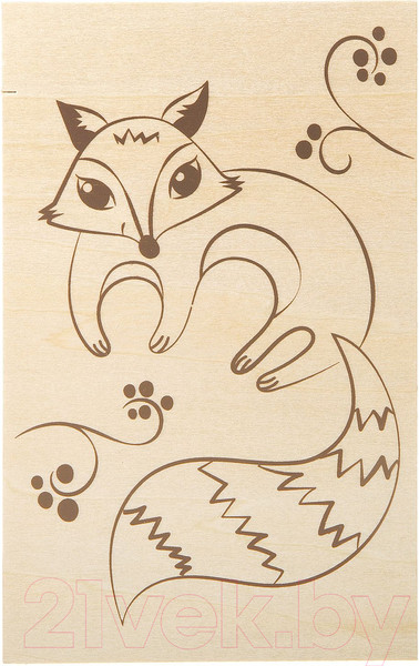 Изображение товара Набор для выжигания Bondibon Основы для выжигания. В лесу / ВВ2061