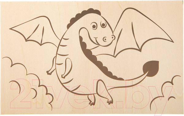 Изображение товара Набор для выжигания Bondibon Основы для выжигания. Волшебный мир / ВВ2062