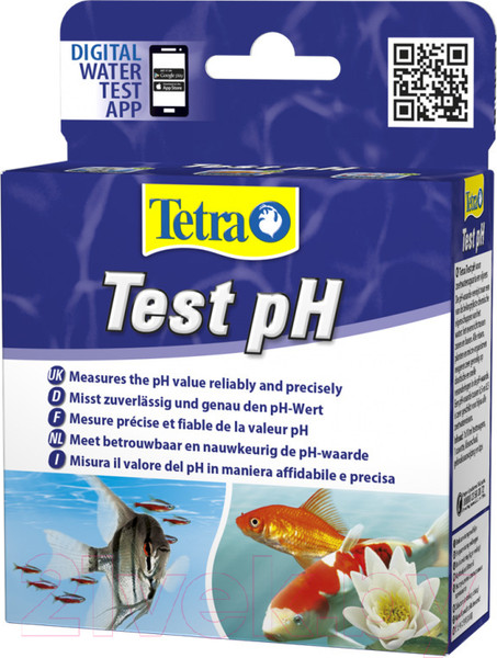 Изображение товара Тест для аквариумной воды Tetra Test рH Fresh Water / 708613/745827 (10мл)