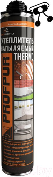 Изображение товара Утеплитель напыляемый Profpur Thermo (890мл)
