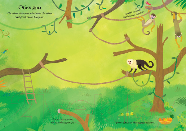 Изображение товара Развивающая книга Махаон Супернаклейки-мини. Зоопарк (Бэти Х.)