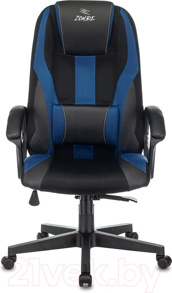Изображение товара Кресло геймерское Бюрократ Zombie Viking 9 (черный/синий)