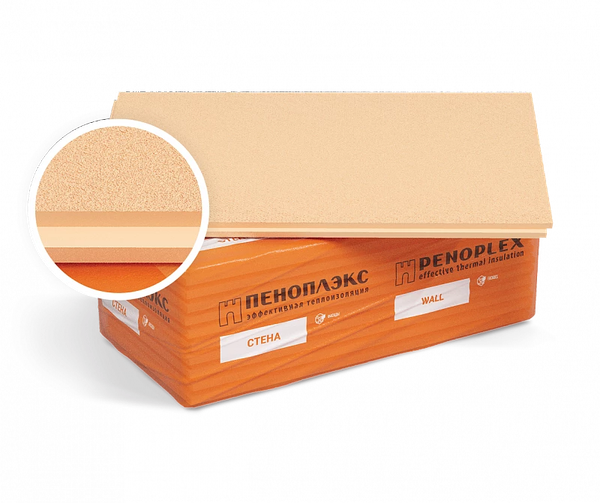 Изображение товара Экструдированный пенополистирол Пеноплэкс Стена 50x585x1185мм (уп)