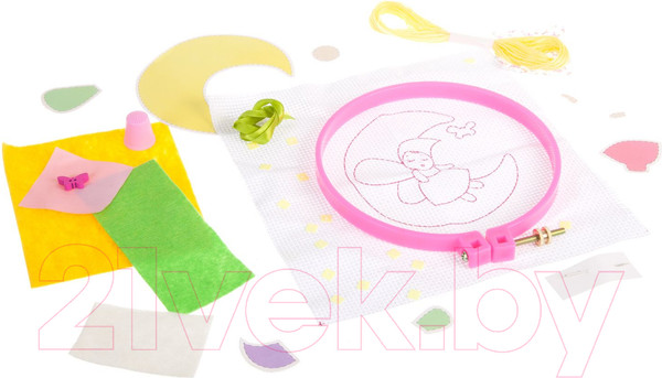 Изображение товара Набор для творчества Bondibon Картина на пяльцах. Фея добрых снов / ВВ1463