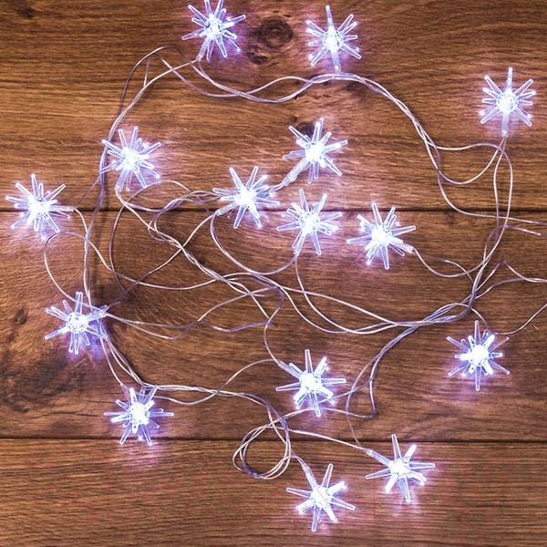 Изображение товара Светодиодная гирлянда Neon-Night Снежинки 303-036 (2.8м, белый)