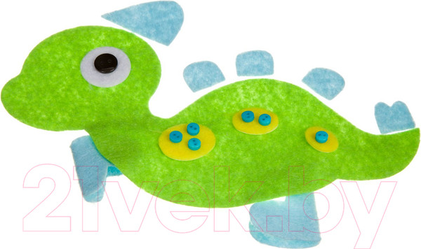 Изображение товара Набор для творчества Bondibon Игрушка из фетра. Динозаврик / ВВ3806