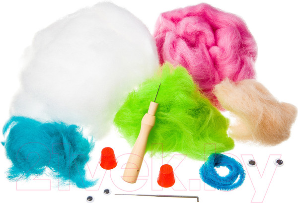 Изображение товара Набор для творчества Bondibon Валяние из шерсти. Птичка-невеличка / ВВ2991