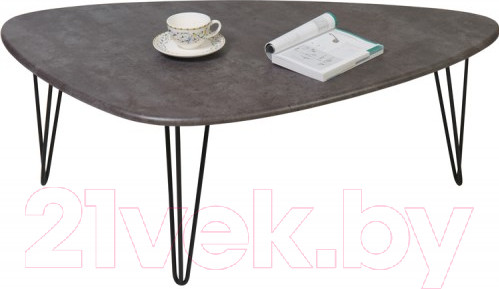 Изображение товара Журнальный столик Калифорния мебель Престон (серый бетон)