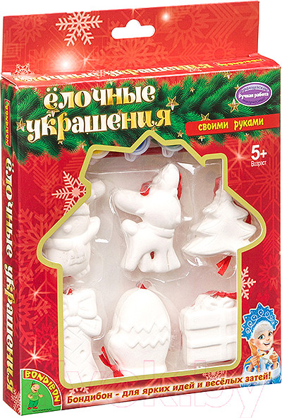 Изображение товара Набор для творчества Bondibon Елочные украшения / ВВ1569