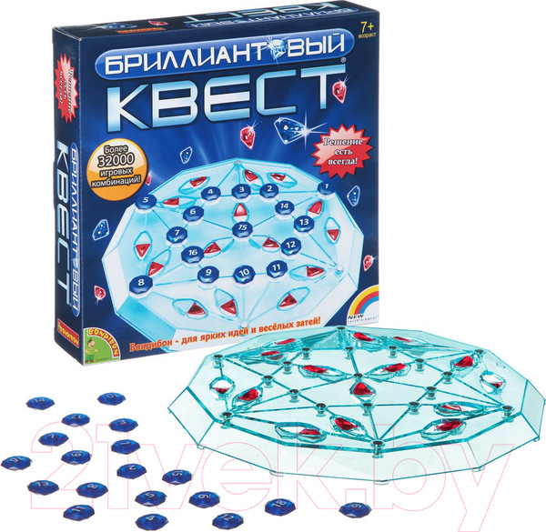 Изображение товара Настольная игра Bondibon Бриллиантовый квест / ВВ1406