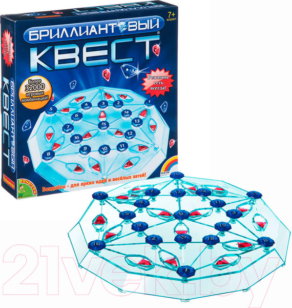 Изображение товара Настольная игра Bondibon Бриллиантовый квест / ВВ1406
