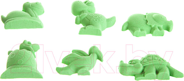 Изображение товара Кинетический песок Bondibon Марсианский песок / ВВ1727 (зеленый)