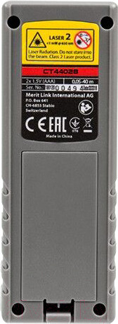 Изображение товара Лазерный дальномер CROWN CT44028