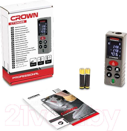 Изображение товара Лазерный дальномер CROWN CT44028