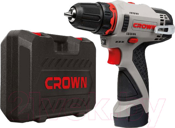 Изображение товара Аккумуляторная дрель-шуруповерт CROWN CT21072HX-2 BMC