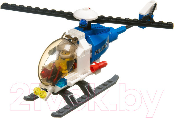 Изображение товара Конструктор Bondibon Полицейский патруль. Вертолет / ВВ3638