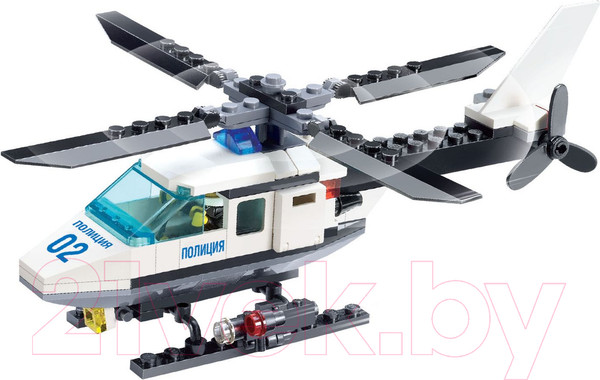 Изображение товара Конструктор Bondibon Полицейский патруль. Вертолет / ВВ3641