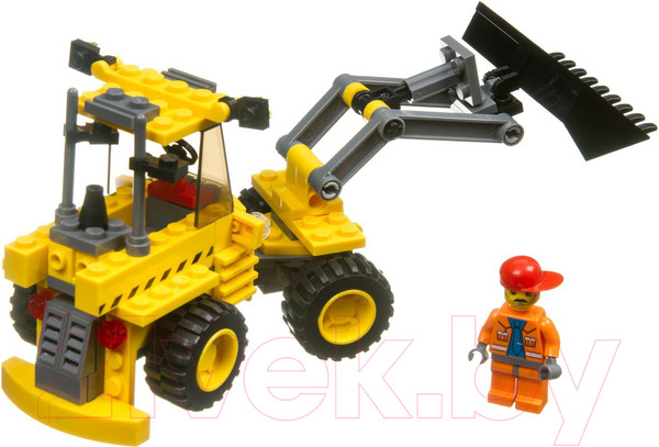 Изображение товара Конструктор Bondibon Стройка. Экскаватор / ВВ3647