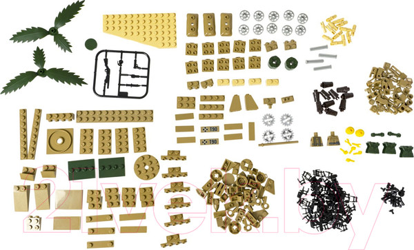 Изображение товара Конструктор Bondibon Военный десант. Танк / ВВ3666