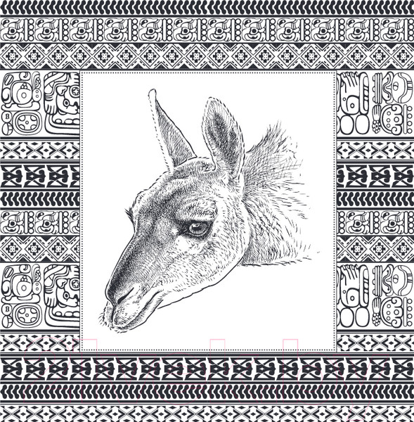 Изображение товара Раскраска-антистресс Эксмо Ламы. No Drama-Color Lama