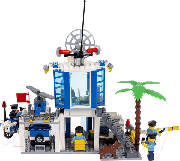 Изображение товара Конструктор Bondibon Полицейский патруль. Полицейский участок / ВВ4045