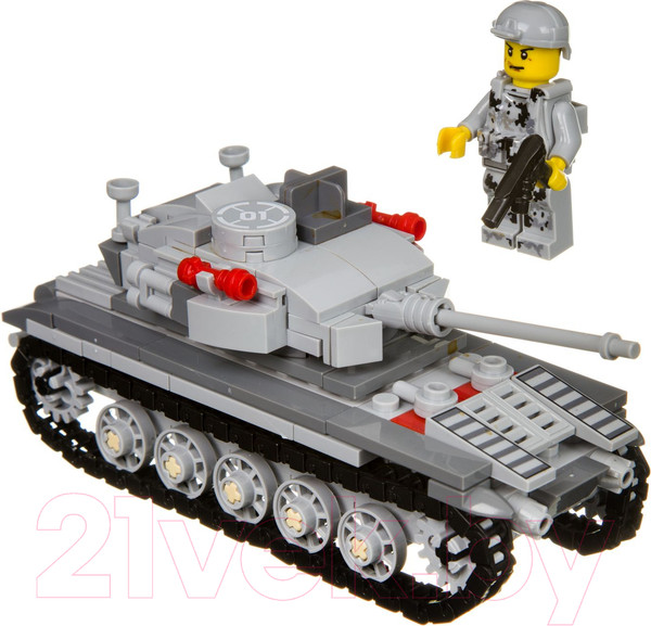 Изображение товара Конструктор Bondibon Военный десант. Танк / ВВ4053