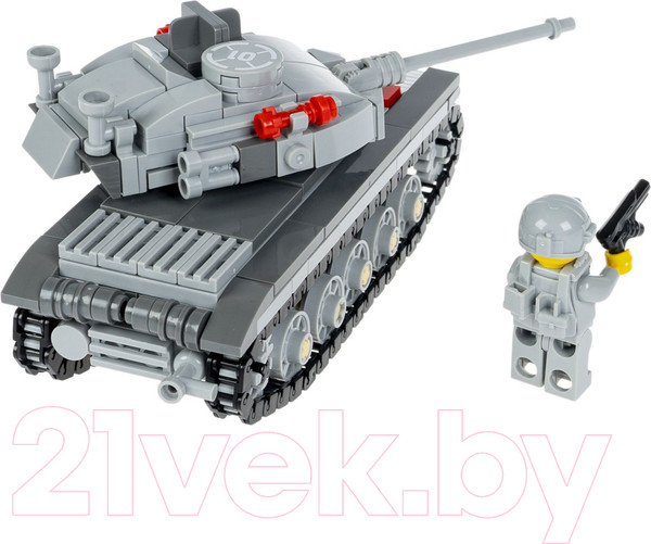 Изображение товара Конструктор Bondibon Военный десант. Танк / ВВ4053