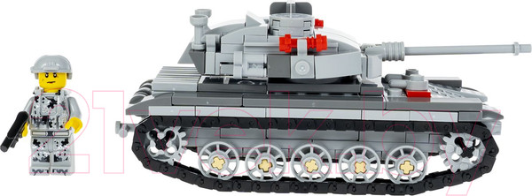 Изображение товара Конструктор Bondibon Военный десант. Танк / ВВ4053