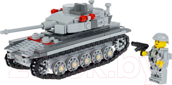 Изображение товара Конструктор Bondibon Военный десант. Танк / ВВ4053