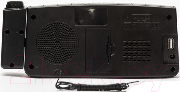 Изображение товара Радиочасы Miru CR-1010 (черный)