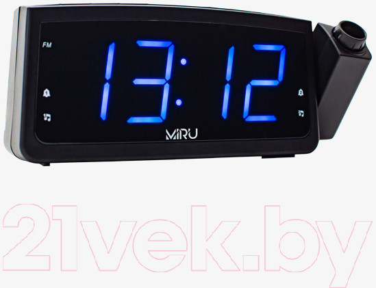 Изображение товара Радиочасы Miru CR-1010 (черный)