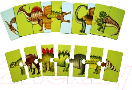 Изображение товара Настольная игра Робинс Динопутаница / 9785436604114