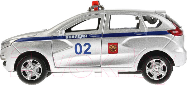 Изображение товара Масштабная модель автомобиля Технопарк Lada Xray Полиция / XRAY-POLICE