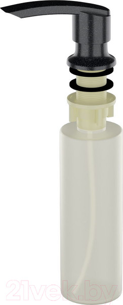 Изображение товара Дозатор встраиваемый в мойку Ulgran 02 (308 черный)