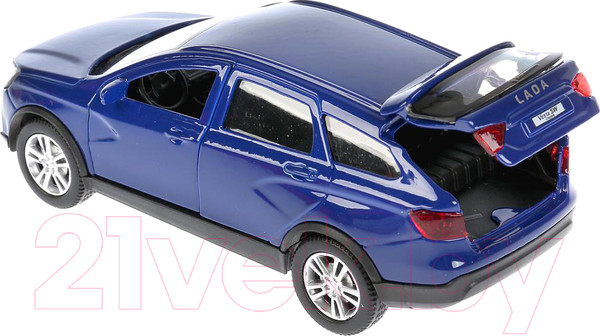 Изображение товара Масштабная модель автомобиля Технопарк Lada Vesta Sw Cross / VESTA-CROSS-BU