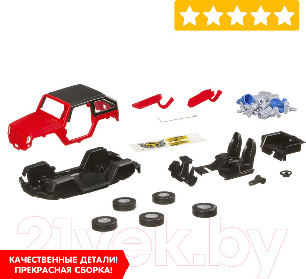 Изображение товара Конструктор Bondibon Собирай и играй. Внедорожник / ВВ4156