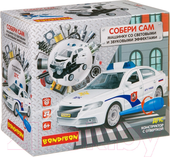 Изображение товара Конструктор Bondibon Собирай и играй. ДПС / ВВ4158