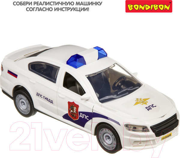 Изображение товара Конструктор Bondibon Собирай и играй. ДПС / ВВ4158