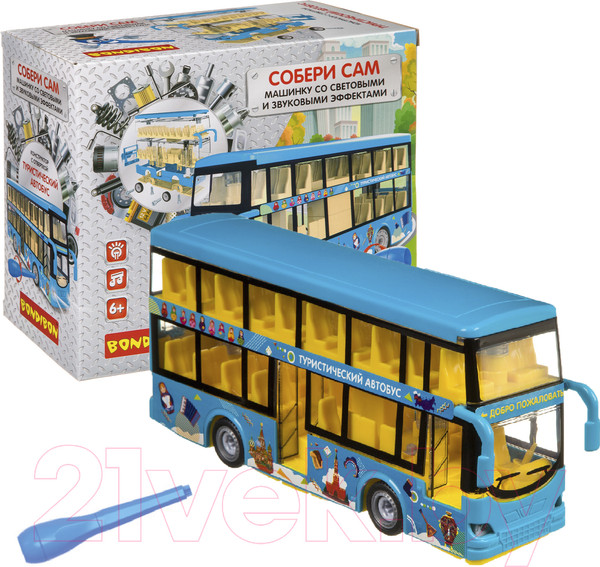 Изображение товара Конструктор Bondibon Туристический автобус / ВВ4172