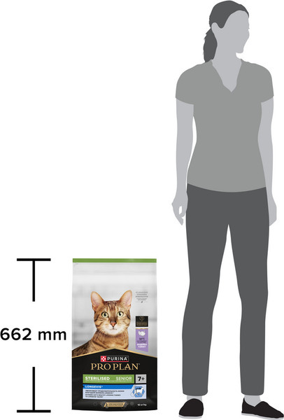 Изображение товара Сухой корм для кошек Pro Plan Sterilised Senior 7+ с индейкой (10кг)