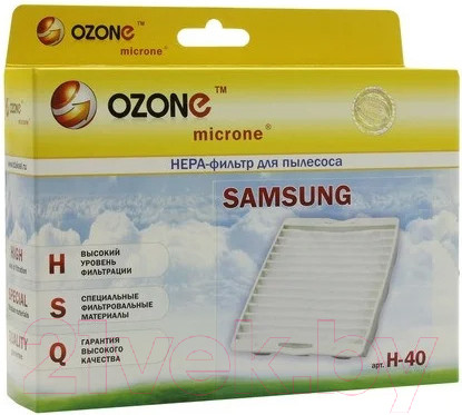 Изображение товара Фильтр для пылесоса OZONE H-40