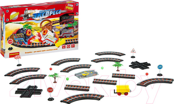 Изображение товара Железная дорога игрушечная Bondibon Восточный экспресс / ВВ2999