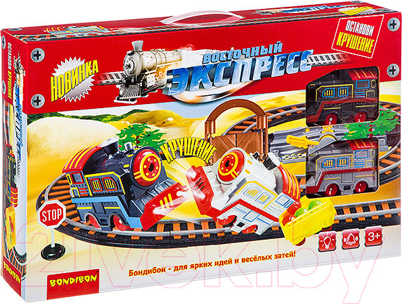 Изображение товара Железная дорога игрушечная Bondibon Восточный экспресс / ВВ3000