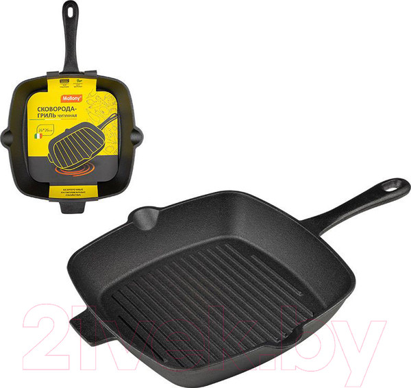 Изображение товара Сковорода-гриль Mallony GPR-26C / 985043
