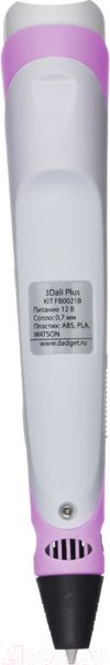 Изображение товара 3D-ручка Даджет 3Dali Plus (розовый)