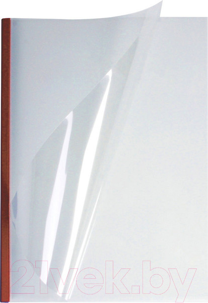 Изображение товара Обложки для переплета OPUS EasyCover A4 3мм / EASYCOVERA4DC3CZE40 (40шт, прозрачный красный)