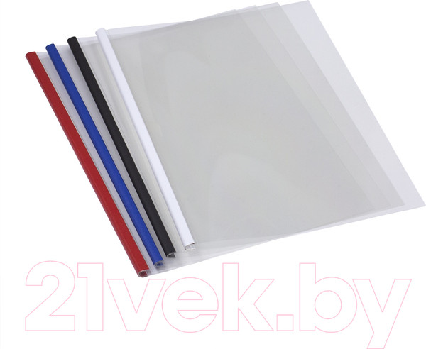 Изображение товара Обложки для переплета OPUS EasyCover A4 3мм / EASYCOVERA4DC3CZE40 (40шт, прозрачный красный)